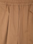 Брюки из хлопка широкого кроя Weekend Max Mara  –  Деталь1