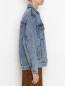 Джинсовая куртка из хлопка с карманами Nina Ricci  –  МодельВерхНиз2