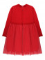 Платье с юбкой из сетки Aletta  –  Обтравка1