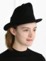 Шляпа из шерсти асимметричного кроя Donna Karan  –  Модель Общий вид
