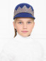 Шляпа фетровая с блестками Sanetta  –  МодельОбщийВид