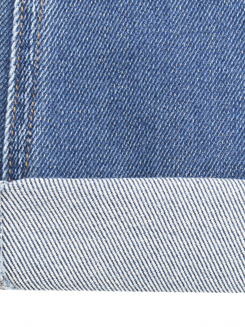 Укороченные джинсы расклешенного кроя - Деталь2