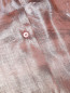 Блуза из смешанного шелка на пуговицах Max&Co  –  Деталь
