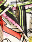 Зауженные брюки с абстрактным узором Moschino Cheap&Chic  –  Деталь1