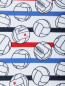 Футболка из фактурного хлопка с узором BOSCO  –  Деталь