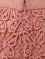 Кружевная юбка-карандаш из хлопка Moschino  –  Деталь