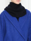 Трикотажный воротник - шарф из шерсти Marina Rinaldi  –  МодельВерхНиз
