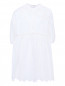 Платье из шитья с аппликацией Ermanno Scervino Junior  –  Общий вид