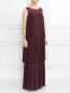 Платье многослойное из плиссированной ткани Marina Rinaldi  –  МодельВерхНиз