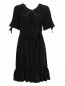 Платье мини с бантом на поясе Moschino Boutique  –  Общий вид