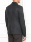 Однобортный пиджак из шерсти Emporio Armani  –  Модель Верх-Низ1