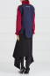 Блуза с контрастной вставкой Balenciaga  –  528397 Блуза Модель Верх-Низ