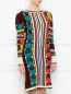 Платье из шерсти с узором Etro  –  Модель Верх-Низ