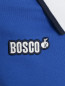 Поло из хлопка с узором и вышивкой BOSCO  –  Деталь