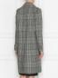 Пальто двубортное в клетку Sportmax  –  МодельВерхНиз1