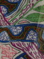 Платье из шелка свободного кроя с абстрактным узором Barbara Bui  –  Деталь