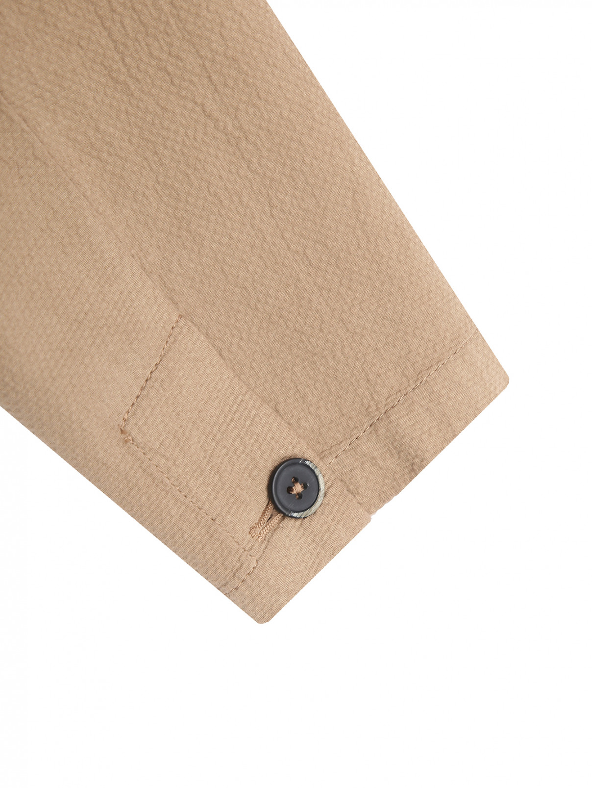 Куртка из хлопка с карманами Barena  –  Деталь1  – Цвет:  Бежевый