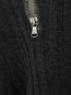 Джемпер из шерсти и кашемира с декоративными молниями Moschino Couture  –  Деталь