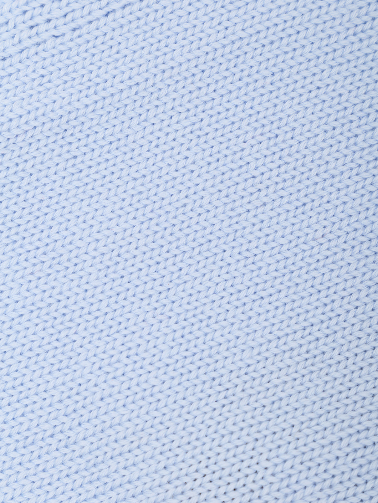 Шерстяной шарф декорированный рисунком IL Trenino  –  Деталь  – Цвет:  Синий