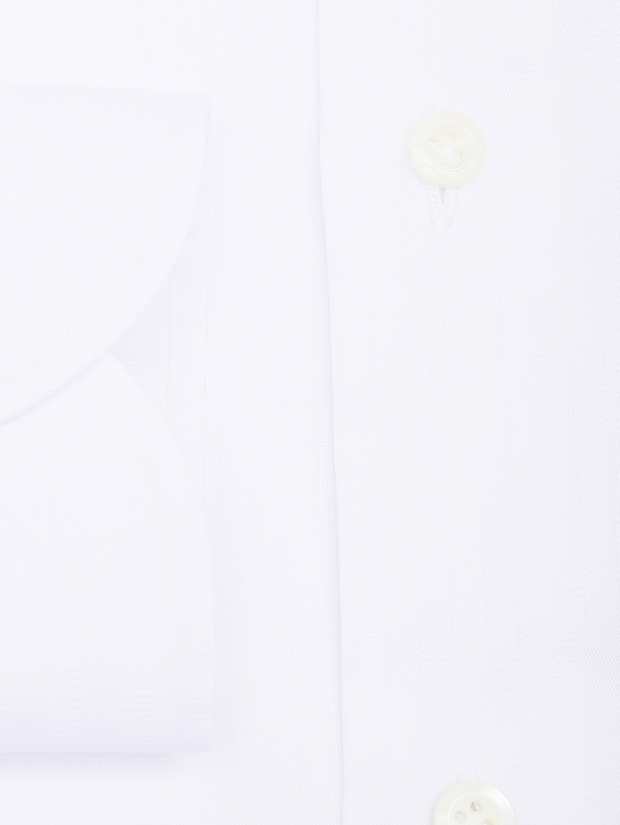Рубашка из хлопка с узором "полоска" Giampaolo  –  Деталь1  – Цвет:  Белый