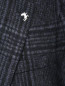 Пальто из альпаки и шерсти с узором клетка Tombolini  –  Деталь1