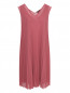 Плиссированное платье свободного кроя Marina Rinaldi  –  Общий вид