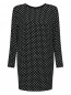 Платье-мини с узором "горох" Moschino Boutique  –  Общий вид