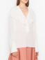 Блуза из шёлка с декоративными элементами Max Mara  –  МодельВерхНиз