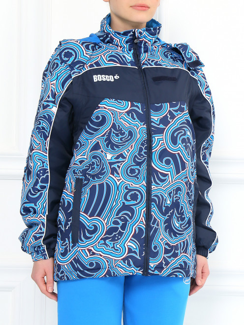 Куртка на молнии с капюшоном Sochi 2014 - Модель Верх-Низ