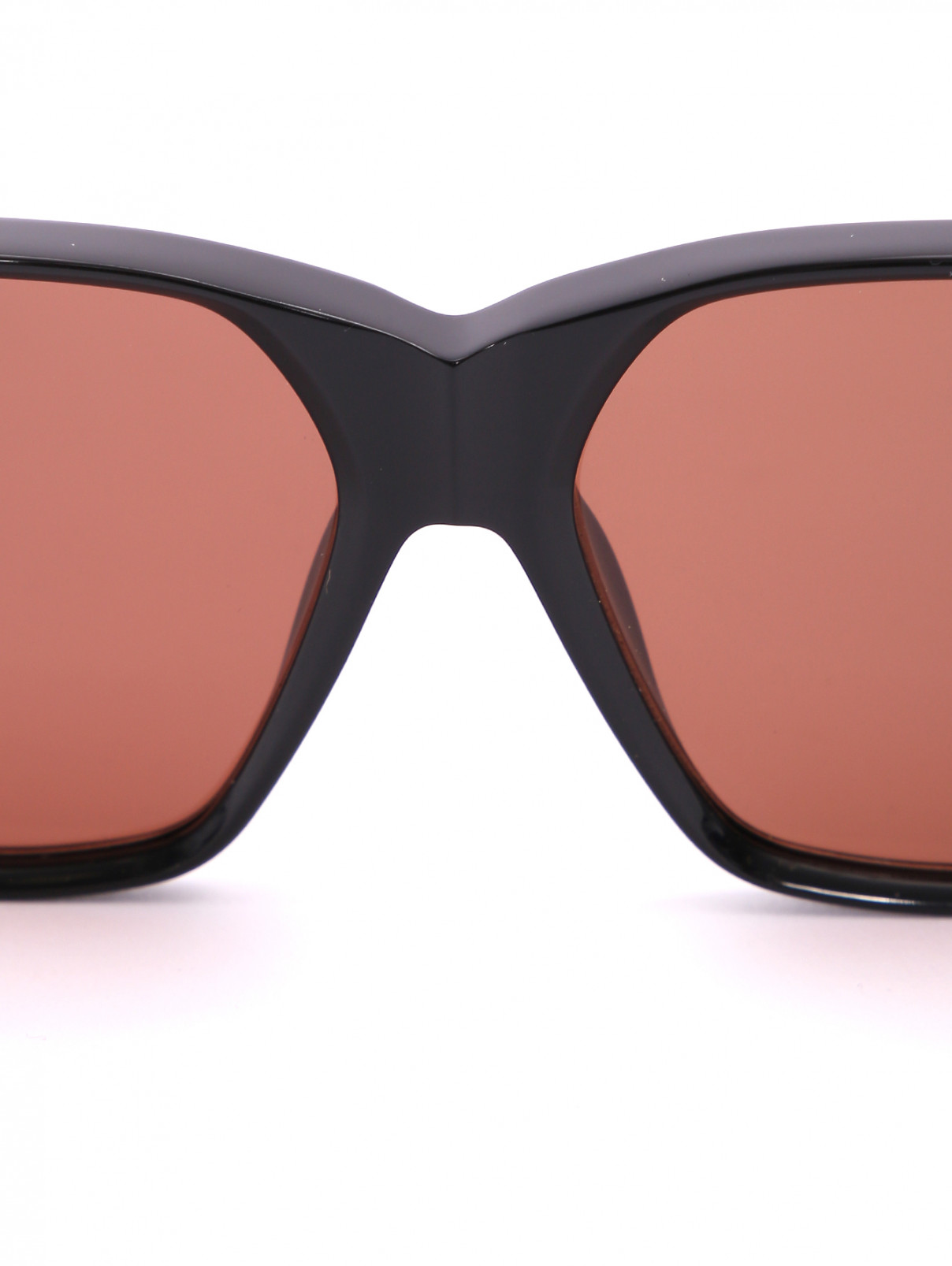 Очки солнцезащитные в оправе из пластика Max Mara  –  Деталь1  – Цвет:  Черный