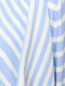Удлиненный кардиган из смешанной шерсти с узором "полоска" Marina Sport  –  Деталь1