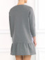 Трикотажное платье декорированное вышивкой Moschino Boutique  –  Модель Верх-Низ1