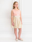 Пышная юбка с декоративным бантом MiMiSol  –  Модель Общий вид
