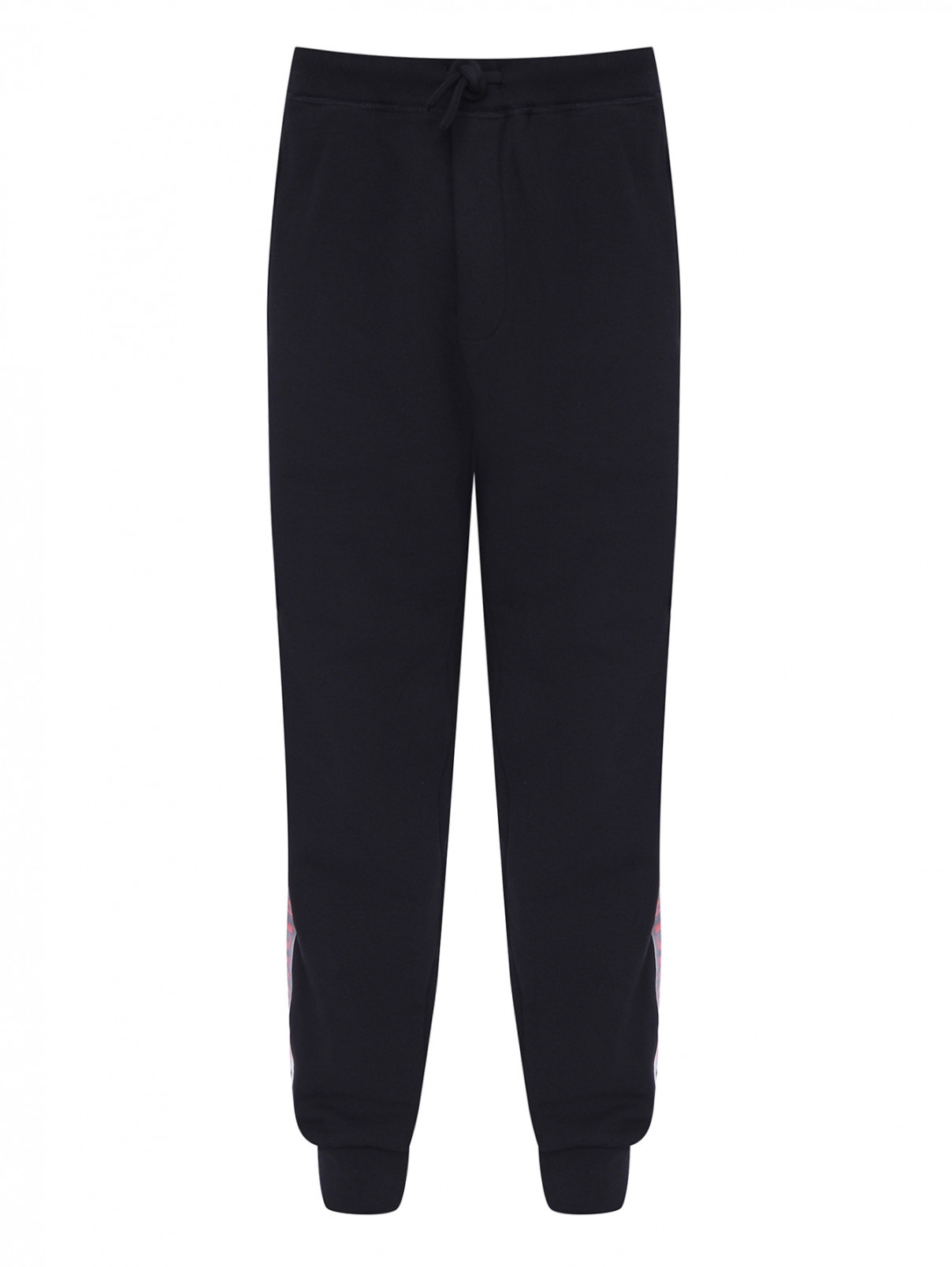 Спортивные брюки на резинке Dsquared2  –  Общий вид  – Цвет:  Черный