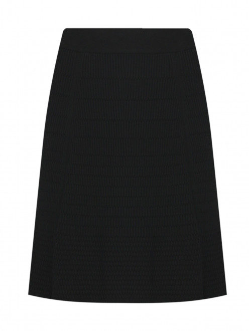 Трикотажная юбка на резинке - Общий вид