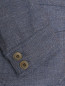 Пиджак из льна и хлопка с накладными карманами LARDINI  –  Деталь