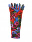 Длинные перчатки с узором Dolce & Gabbana  –  Общий вид