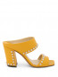 Босоножки из кожи с металлической фурнитурой Jimmy Choo  –  Обтравка2