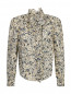 Блуза из льна с узором Isabel Marant  –  Общий вид