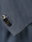 Пиджак однобортный из шерсти с узором "полоска" Boglioli  –  Деталь