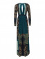 Платье-макси из шелка с открытой спиной Etro  –  Общий вид