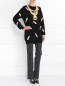 Джемпер из шерсти с принтом Moschino Couture  –  Модель Общий вид
