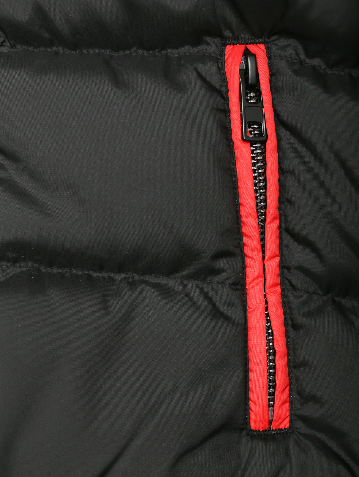 Куртка на молнии с контрастной отделкой Givenchy  –  Деталь  – Цвет:  Черный