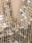 Платье в пайетках, декорированное бисером и кристаллами Jenny Packham  –  Деталь