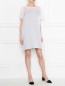 Платье двухслойное в клетку Calvin Klein  –  МодельОбщийВид