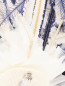 Брошь из перьев в форме цветка Marina Rinaldi  –  Деталь1