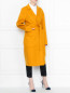 Пальто из шерсти с накладными карманами Rochas  –  МодельОбщийВид
