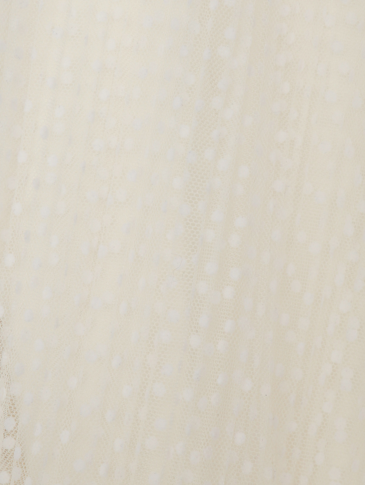 Полупрозрачная юбка-макси с узором "горох" A La Russe  –  Деталь1  – Цвет:  Белый