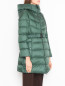 Пуховик на молнии с поясом Weekend Max Mara  –  МодельВерхНиз