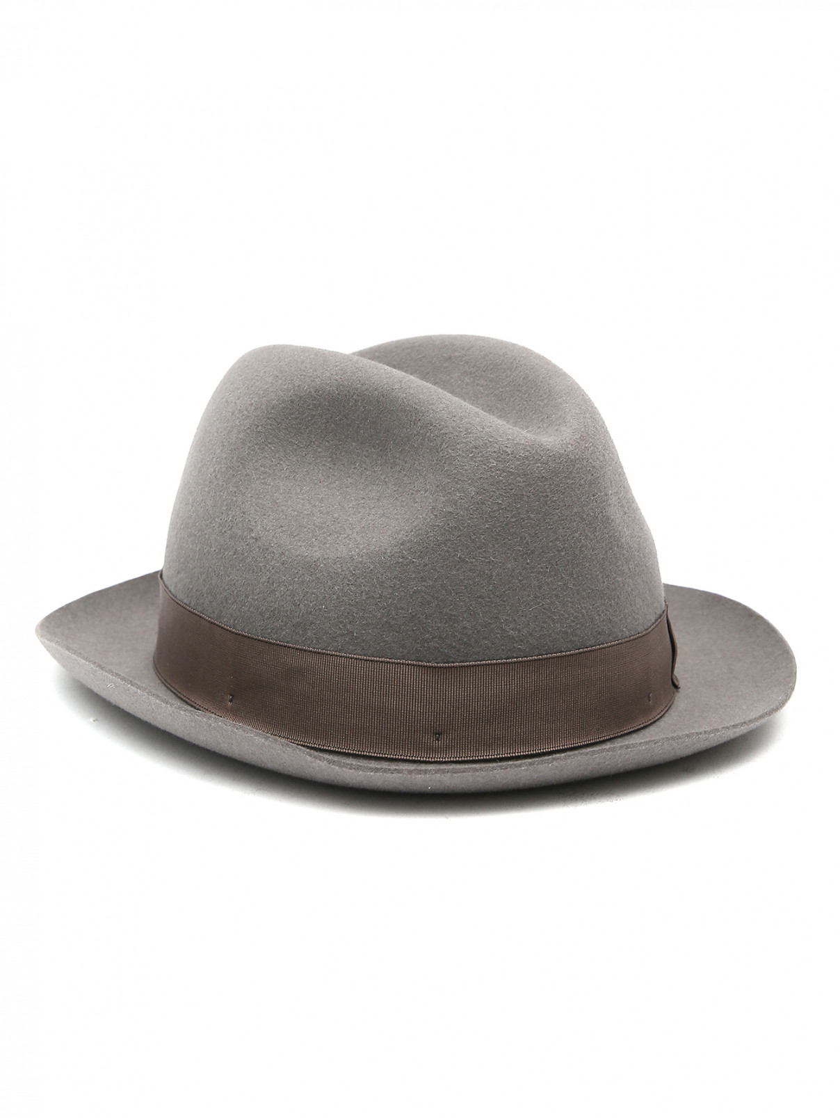 Шляпа из шерсти Borsalino  –  Общий вид  – Цвет:  Серый